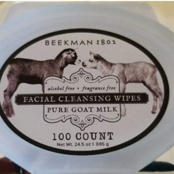 🍄Final Price🍄Beekman 100ct, Pkg of Goats Milk Facial Wipes OOS online HTF - Picture 2 of 3